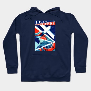 1931 French International Air Show Hoodie